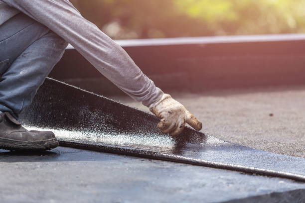 Professional Basement Waterproofing technician working in Merrill, WI